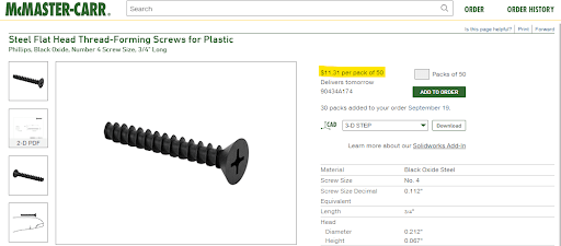 McMaster-Carr has the best catalog website ever. But you pay for the convenience of speed.