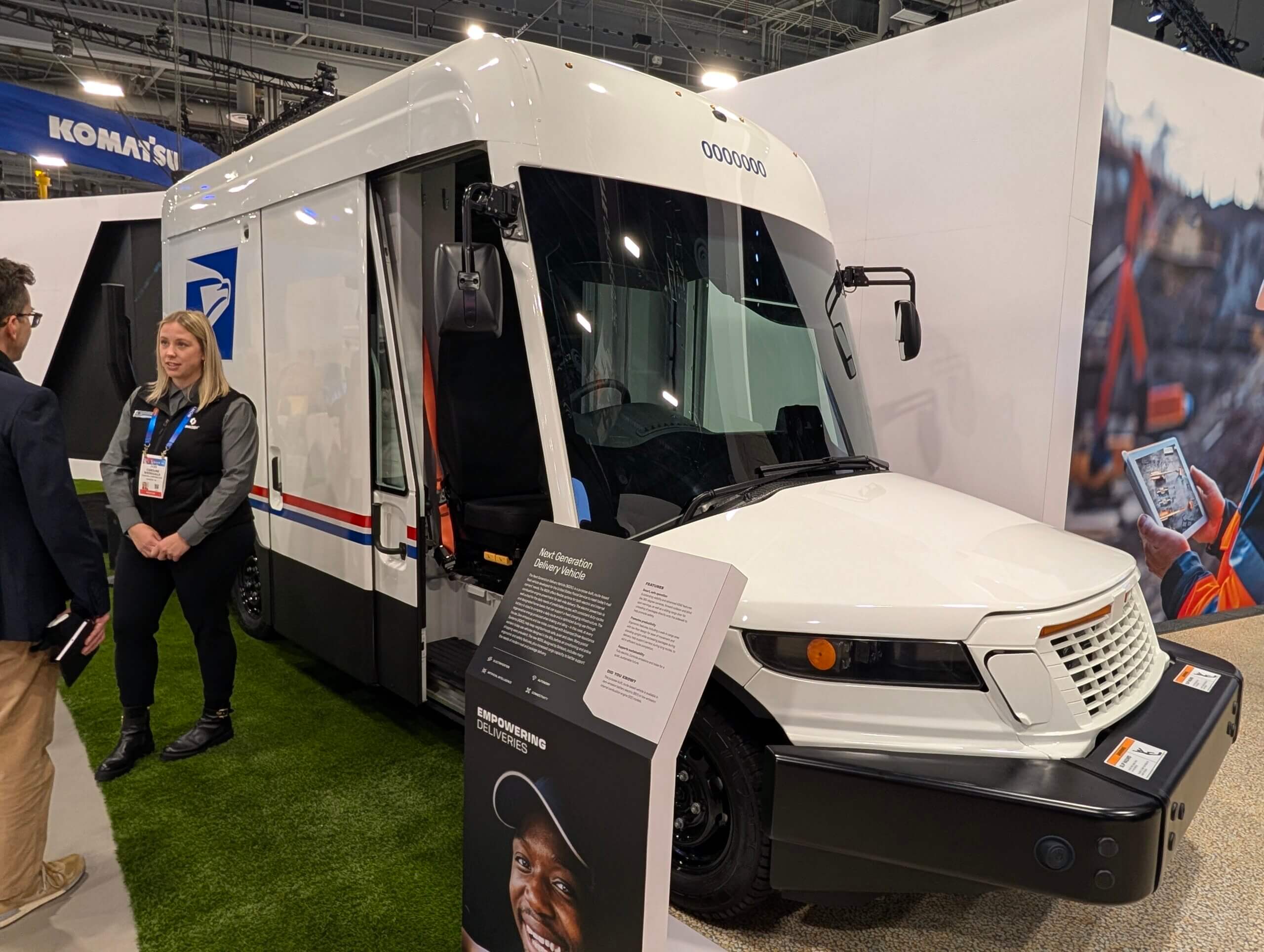 mail truck innovation at CES