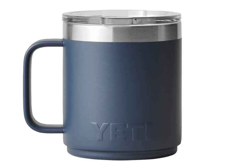 yeti mug embossed logo